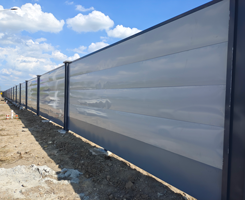 A2款白灰板圍擋，旭東工廠發貨不斷